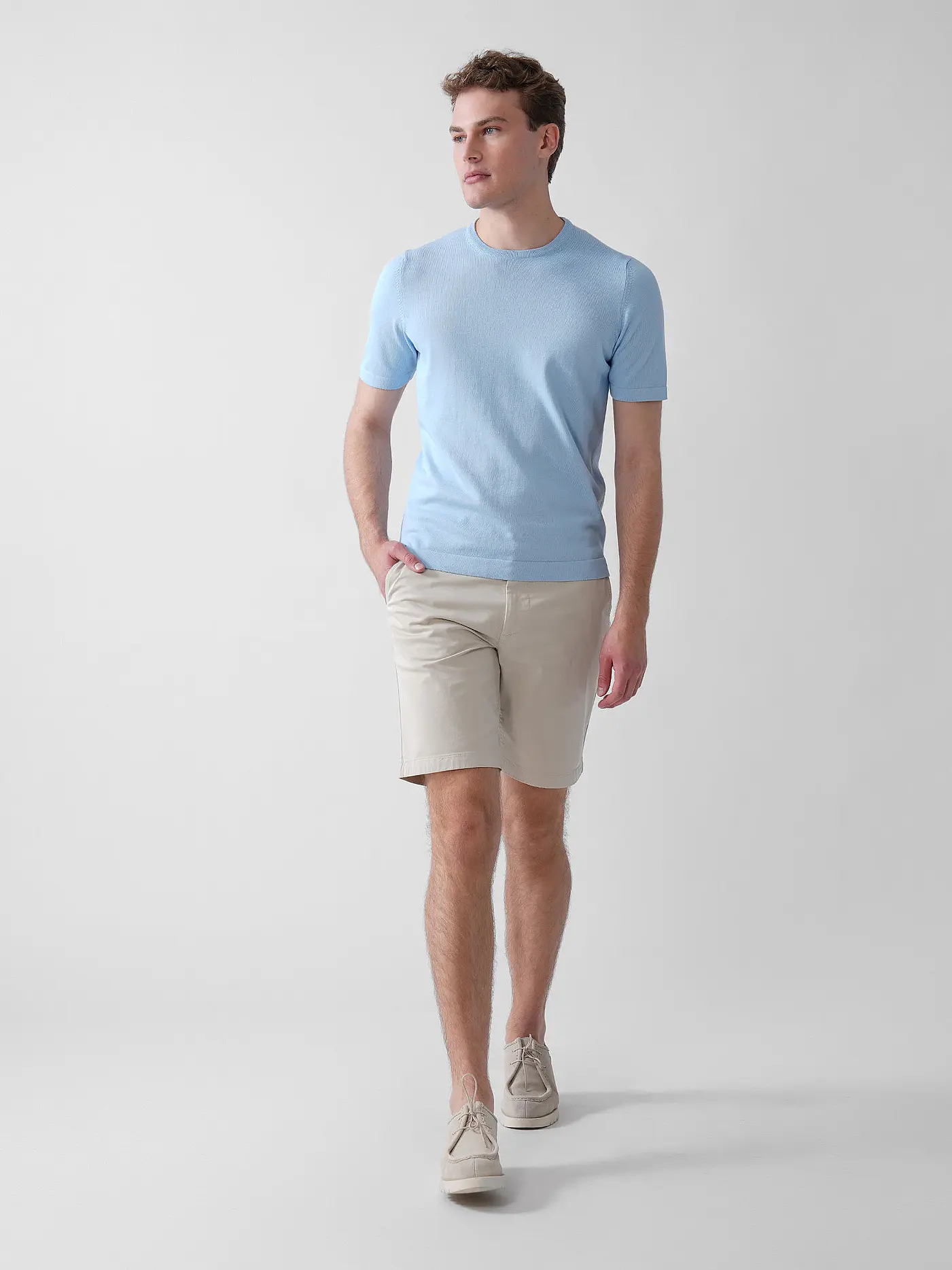 GRAN SASSO | T-Shirt | hellblau